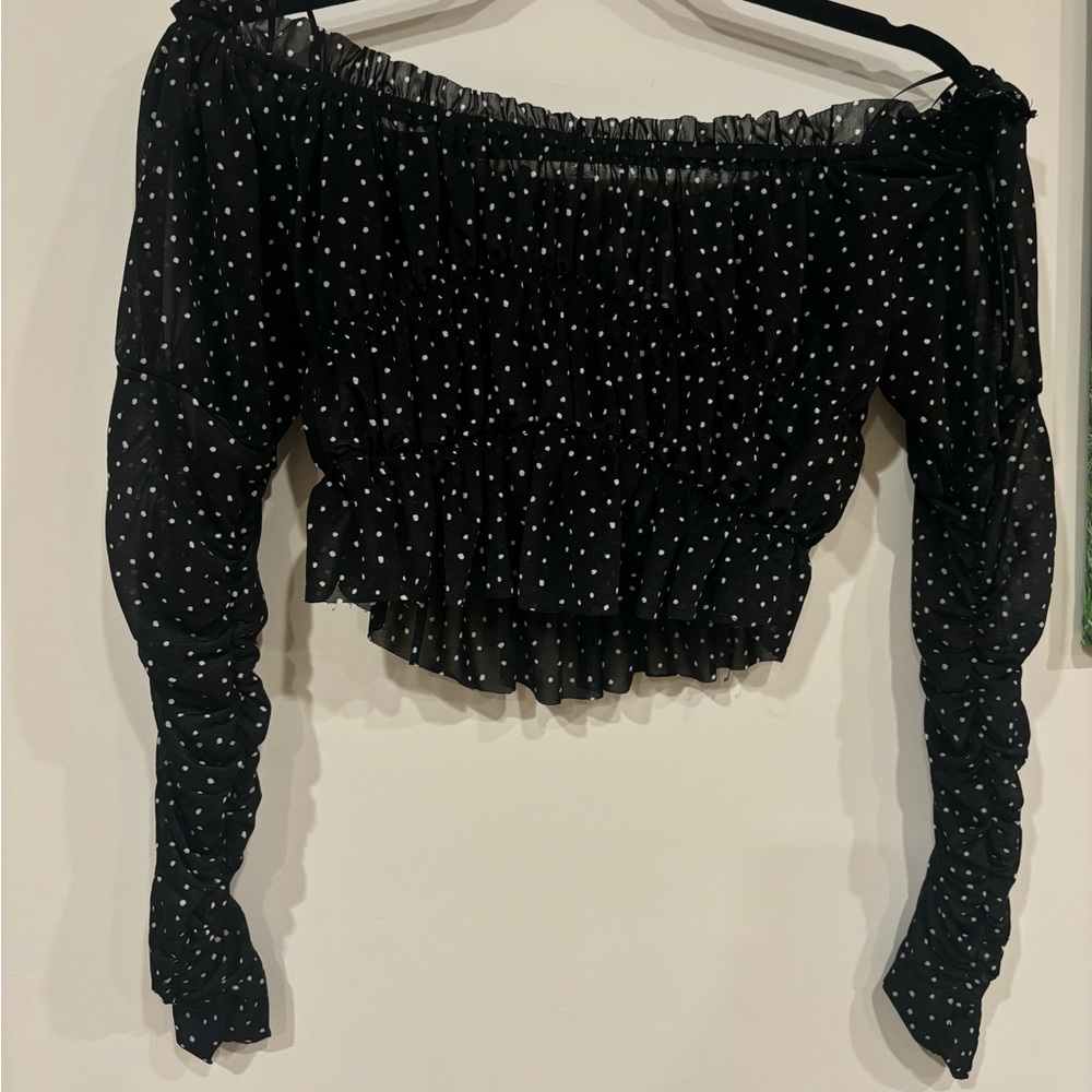Urban Outfitters Off-The-Shoulder Top